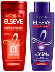 L'Oréal Set Ingrijire Par L'Oreal Paris Elseve Color Vive: Sampon Purple, 200 ml si Sampon, 250 ml
