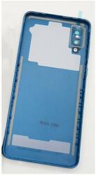 tel-szalk-1929691606 Samsung Galaxy A02 kék akkufedél, hátlap, kamera lencse (tel-szalk-1929691606)