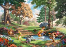 Schmidt Spiele - Puzzle Thomas Kinkade - Disney - Winnie the Pooh - 1 000 piese Puzzle