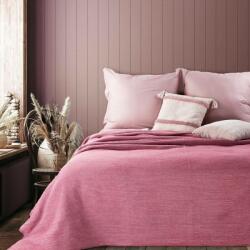 Eurofirany Avinion puha egyrétegű ágytakaró Rózsaszín 220x240 cm