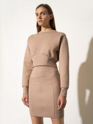 4F Hanorac de molton crop-top din bumbac organic pentru femei 4F x Anna Lewandowska - 4fstore - 139,90 RON