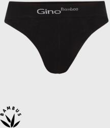 Gino Chilot tanga din bambus Black fără cusături negru SM