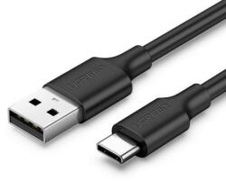 UGREEN CABLU alimentare si date Ugreen, "US287", Fast Charging Data Cable pt. smartphone, USB 2.0 la USB Type-C 5V/2A, 0.25m, negru "60114" (include TV 0.06 lei) - 6957303861149 (60114) - vexio