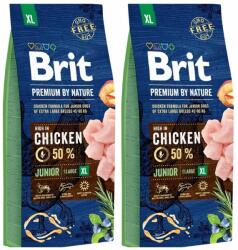 Brit Premium By Nature Junior Extra Large Hrana uscata pentru catei si juniori de talie foarte mare XL
