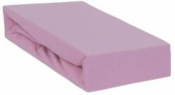 Qmini - Cearceaf impermeabil cu elastic, Pentru patut 120x60 cm, Din jerseu, Pink Lenjerii de pat bebelusi‎, patura bebelusi