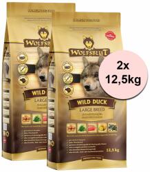 Wolfsblut WOLFSBLUT Wild Duck Large Breed 2 x 12, 5 kg