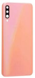 tel-szalk-1929691699 Samsung Galaxy A50 narancs Akkufedél hátlap - kamera lencse burkolati elem ragasztóval (tel-szalk-1929691699)