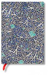 Paperblanks Jegyzetfüzet midi vonalas Paper Blanks flexis Granada Turquoise (FB8216-3)