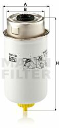 Mann-filter filtru combustibil MANN-FILTER WK 8157 - automobilus