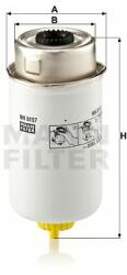 Mann-filter filtru combustibil MANN-FILTER WK 8157 (WK 8157) - automobilus