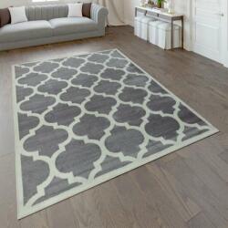 Marokkói mintás szőnyeg szürke, modell 20608, 120x170cm (16448)