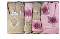  Set 10 piese Matrimoniale din Bumbac 100%- SET1056 Prosop