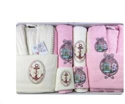  Set 10 piese Matrimoniale din Bumbac 100%- SET1052 Prosop