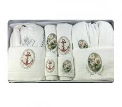  Set 10 piese Matrimoniale din Bumbac 100%- SET1057 Prosop