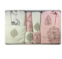  Set 10 piese Matrimoniale din Bumbac 100%- SET1058 Prosop