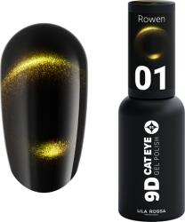 Lila Rossa Oja semipermanenta Lila Rossa, 9D Cat Eye, 7g, Rowen
