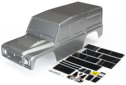 Traxxas Caroseria Traxxas Land Rover Defender argintie: TRX-4 (TRA8011X)