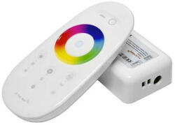  Optonica RF Touch RGBW LED vezérlő 288W-576W Fehér 6329 (6329) - ledsziget