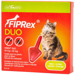 VET-AGRO Fiprex Duo Cat x 1 pipeta antiparazitara