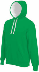 Kariban KA446 MEN'S CONTRAST HOODED SWEATSHIRT (ka446lkl/wh-l) - polokozpont