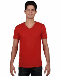Gildan GI64V00 SOFTSTYLE® FELNŐTT V-NYAKÚ PÓLÓ (gi64V00re-2xl)