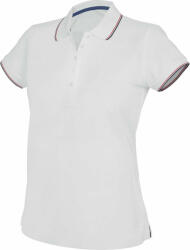 Kariban KA251 LADIES' SHORT-SLEEVED POLO SHIRT (ka251wh/nv/re-m)