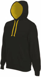 Kariban KA446 MEN'S CONTRAST HOODED SWEATSHIRT (ka446bl/ye-4xl) - polokozpont