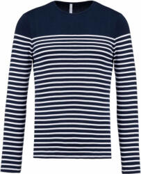 Kariban KA366 FÉRFI HOSSZÚ UJJÚ BRETON CSÍKOS FELSŐ (ka366stnv/wh-3xl)