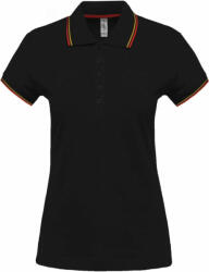 Kariban KA251 NŐI RÖVID UJJÚ GALLÉROS PÓLÓ (ka251bl/re/ye-s)