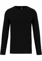 Kariban KA3016 FÉRFI HOSSZÚ UJJÚ KÖRNYAKÚ PÓLÓ (ka3016bl-3xl)