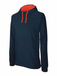 Kariban KA446 MEN'S CONTRAST HOODED SWEATSHIRT (ka446nv/re-4xl) - polokozpont