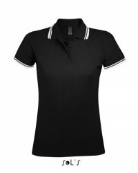 SOL'S SO00578 SOL'S PASADENA WOMEN - POLO SHIRT (so00578bl/wh-2xl)