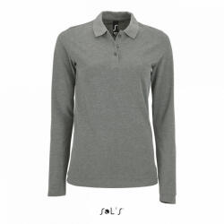 SOL'S SO02083 SOL'S PERFECT LSL WOMEN - LONG-SLEEVE PIQUÉ POLO SHIRT (so02083gm-xl)