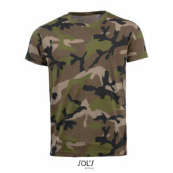 SOL'S SO01188 SOL'S CAMO MEN -KÖRNYAKÚ PÓLÓ (so01188cmo-2xl)