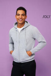 SOL'S SO47800 SOL'S SEVEN MEN - JACKET WITH LINED HOOD (so47800chme-3xl) - polokozpont