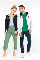 Kariban KA467 LADIES’ CONTRAST HOODED FULL ZIP SWEATSHIRT (ka467bl/re-m) - polokozpont