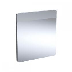 Geberit Option tükör, felső világítással, 65x60cm, szálcsiszolt alumínium 819260000 (819260000)