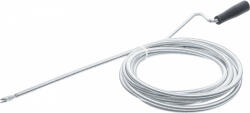 BGS technic 9-1992 csőtisztító spirál, 5 m x 10 mm, fej átmérő 20 mm (9-1992)