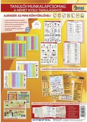 STIEFEL Tanulói munkalap csomag, 5 munkalap, 1 alátét, filc, STIEFEL "Német nyelvtanulás (TMCSOMAG8-U)