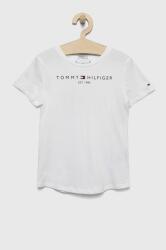 Tommy Hilfiger gyerek pamut póló fehér - fehér 116 - answear - 11 690 Ft