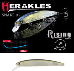 Herakles VOBLER SNAKE 95F 9.5cm 8.8gr Ghost Ayu