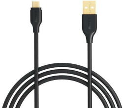 AUKEY USB cable 1 m USB 2.0 USB A Micro-USB B Black (CB-MD1) - pcone
