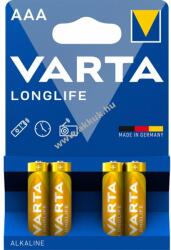 VARTA alkáli elem Micro (AAA / LR03) - Longlife (4103) 4db/csom. (4103101414) - Kiárusítás!