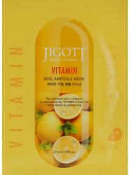 Jigott Mască cu vitamine pentru față - Jigott Vitamin Real Ampoule Mask 27 ml