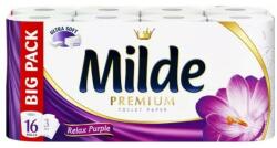 Milde Hartie Igienica Milde Premium Relax Purple, 3 Straturi, 16 Role (FIMMLHI013)