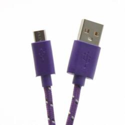 SBOX USB A -Micro USB kábel - 1M, lila