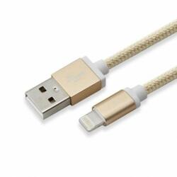 SBOX IPH7G USB-iPhone7 töltőkábel, 1.5m, arany