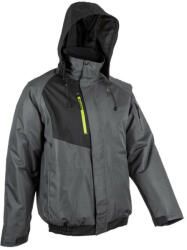 Ganteline Goma Szürke-Fekete Ripstop Téli Dzseki Kapucnival L (5GOM45000L)