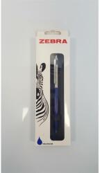 Zebra Golyóstoll nyomógombos 0, 7mm, dobozban kék test, Zebra 901, írásszín kék (83742) - web24