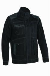 Ganteline Orosi fekete ripstop munkakabát (4XL) (5ORJ0104XL)